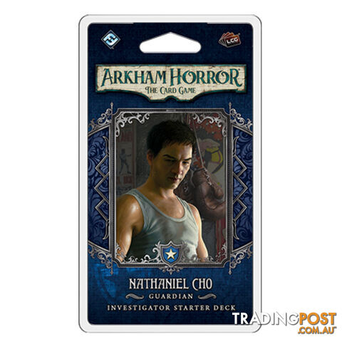 Arkham Horror: The Card Game Nathaniel Cho Investigator Starter Deck - Fantasy Flight Games - Tabletop Card Game GTIN/EAN/UPC: 841333111441