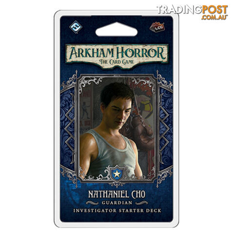 Arkham Horror: The Card Game Nathaniel Cho Investigator Starter Deck - Fantasy Flight Games - Tabletop Card Game GTIN/EAN/UPC: 841333111441