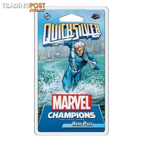 Marvel Champions: The Card Game Quicksilver Hero Pack - Fantasy Flight Games - Tabletop Card Game GTIN/EAN/UPC: 841333111694