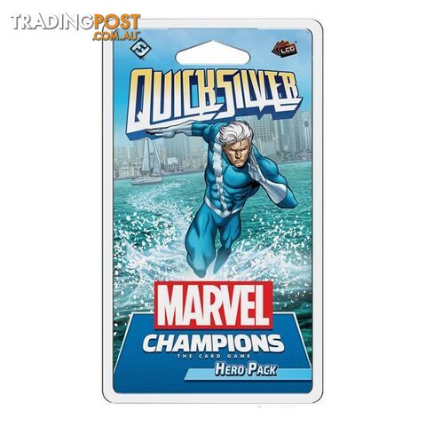 Marvel Champions: The Card Game Quicksilver Hero Pack - Fantasy Flight Games - Tabletop Card Game GTIN/EAN/UPC: 841333111694