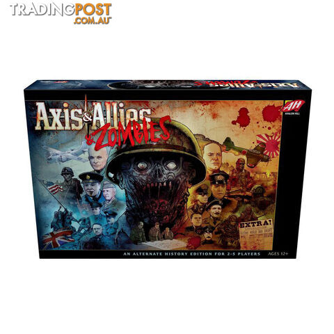 Axis & Allies & Zombies Board Game - Avalon Hill Games - Tabletop Board Game GTIN/EAN/UPC: 630509700622