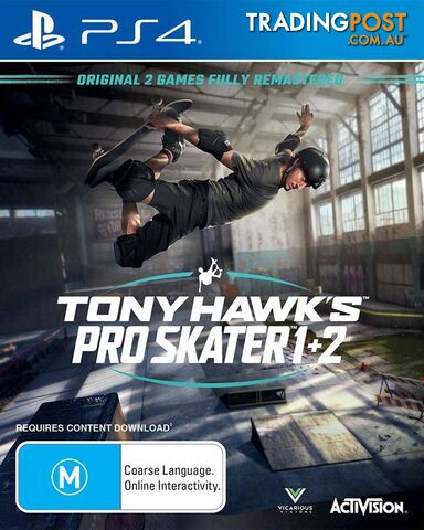 Tony Hawk's Pro Skater 1 + 2 (PS4) - Activision - PS4 Software GTIN/EAN/UPC: 5030917290190