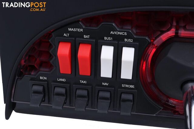 Honeycomb Alpha Flight Controls Yoke & Switch Panel - Honeycomb Aeronautical - Flight Simulation GTIN/EAN/UPC: 4039621003011 - photo 3 of 9