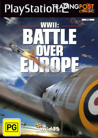 WWII Battle Over Europe [Pre-Owned] (PS2) - Midas Interactive Entertainment -...