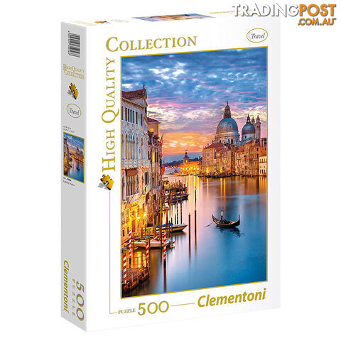 Clementoni Lighting Venice 500 Piece Jigsaw Puzzle - Clementoni - Tabletop Jigsaw Puzzle GTIN/EAN/UPC: 8005125350568