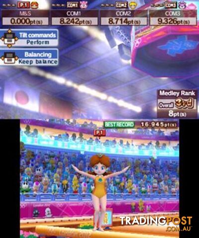 Mario & Sonic at the London 2012 Olympic Games [Pre-Owned] (3DS) - SEGA - P/O 2DS/3DS Software GTIN/EAN/UPC: 5055277013814 - photo 4 of 5