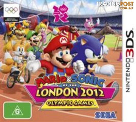 Mario & Sonic at the London 2012 Olympic Games [Pre-Owned] (3DS) - SEGA - P/O...