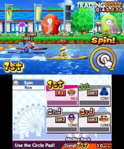 Mario & Sonic at the London 2012 Olympic Games [Pre-Owned] (3DS) - SEGA - P/O 2DS/3DS Software GTIN/EAN/UPC: 5055277013814 - photo 3 of 5