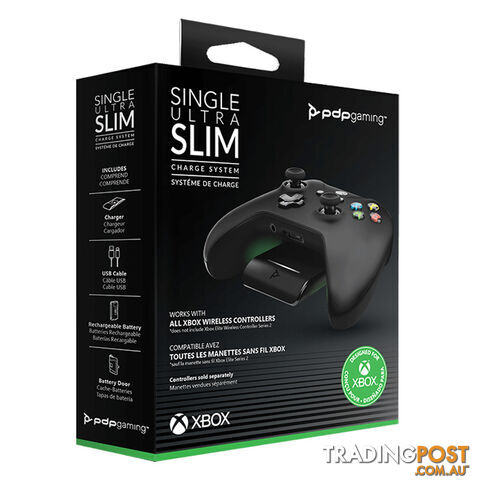 PDP Gaming Single Ultra Slim Charge Station - PDP - Xbox One Accessory GTIN/EAN/UPC: 708056067571