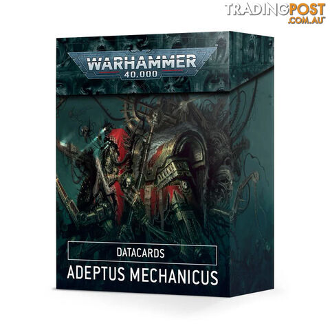 Warhammer: 40,000 Datacards Adeptus Mechanicus - Games Workshop - Tabletop Miniatures GTIN/EAN/UPC: 5011921134731