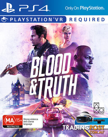 Blood & Truth (PS4, PlayStation VR) - Sony Interactive Entertainment - PS4 Software GTIN/EAN/UPC: 711719998297