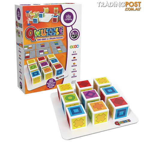 Qwuzzle Puzzle Game - The Happy Puzzle Company - Tabletop Puzzle Game GTIN/EAN/UPC: 732068912543