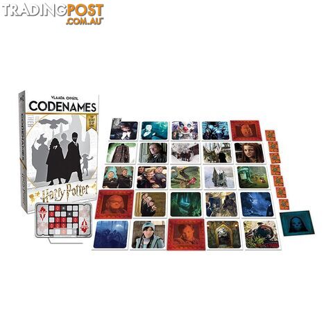 Codenames: Harry Potter Board Game - The Op Games | usaopoly - Tabletop Board Game GTIN/EAN/UPC: 700304049902 - photo 2 of 5