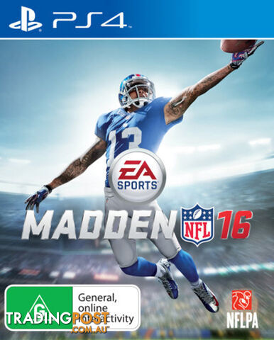 Madden NFL 16 [Pre-Owned] (PS4) - Electronic Arts - P/O PS4 Software GTIN/EAN/UPC: 5035223112907