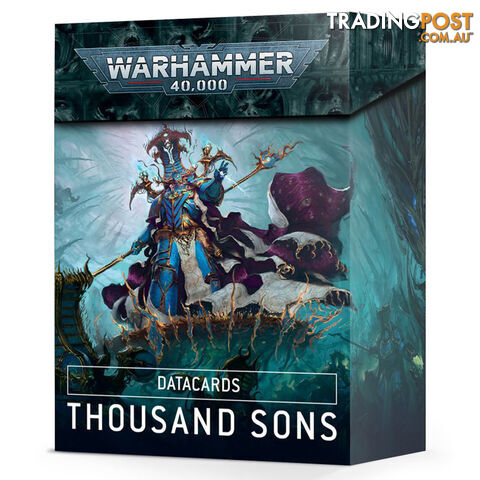 Warhammer: 40,000 Thousand Son Datacards - Games Workshop - Tabletop Miniatures GTIN/EAN/UPC: 5011921134458
