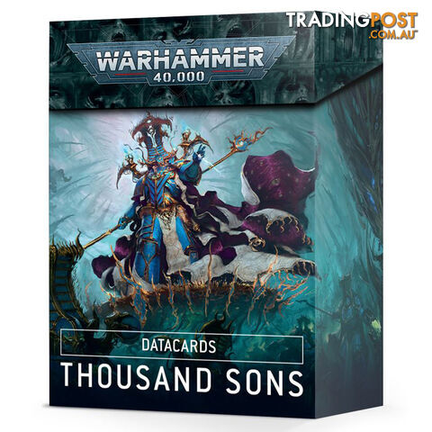 Warhammer: 40,000 Thousand Son Datacards - Games Workshop - Tabletop Miniatures GTIN/EAN/UPC: 5011921134458