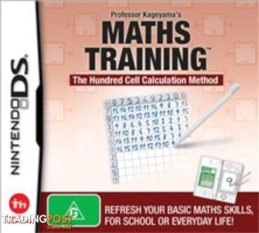 Maths Training [Pre-Owned] (DS) - Nintendo - P/O DS Software GTIN/EAN/UPC:...