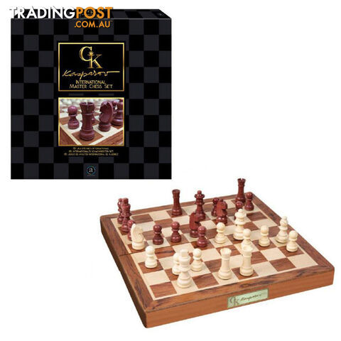 Kasparov International Master Class Chess Set - Ambassador Games - Tabletop Board Game GTIN/EAN/UPC: 4897012752180