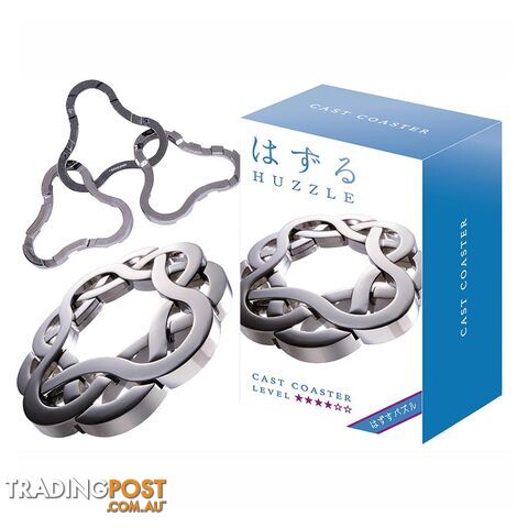 Hanayama Level 4 Coaster Cast Puzzle - Hanayama Co.,LTD. - Tabletop Puzzle Game GTIN/EAN/UPC: 779090900278