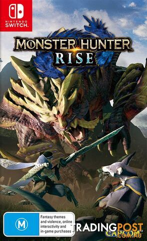 Monster Hunter: Rise (Switch) - Capcom - Switch Software GTIN/EAN/UPC: 9318113987271