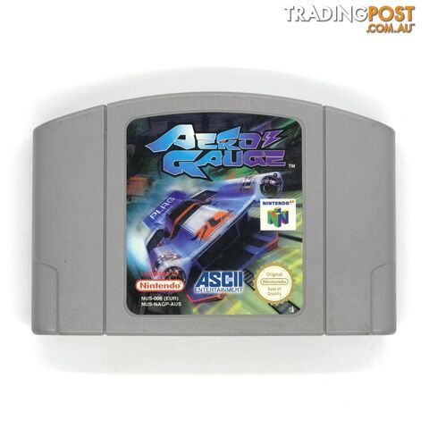 Aero Gauge [Pre-Owned] (N64) - MPN 36966 - Retro N64 Software