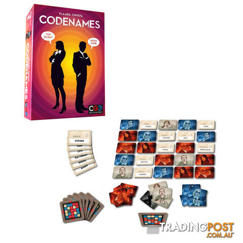 Codenames Board Game - Czech Games Edition CGE00031 - Tabletop Board Game GTIN/EAN/UPC: 8594156310318 - photo 3 of 4
