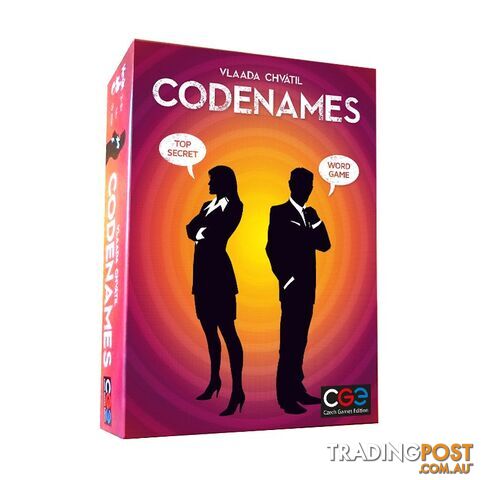Codenames Board Game - Czech Games Edition CGE00031 - Tabletop Board Game GTIN/EAN/UPC: 8594156310318