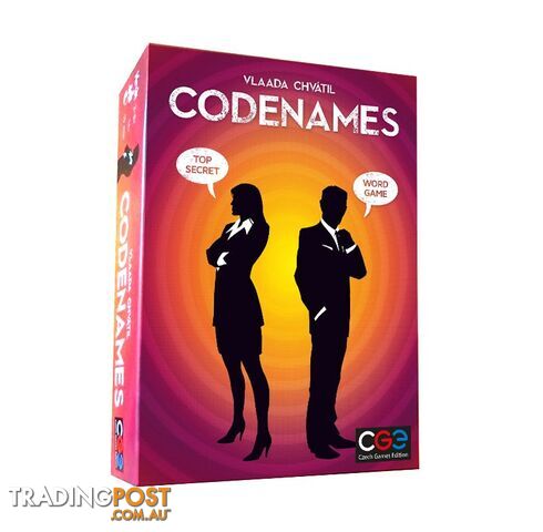 Codenames Board Game - Czech Games Edition CGE00031 - Tabletop Board Game GTIN/EAN/UPC: 8594156310318