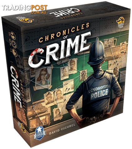 Chronicles Of Crime Board Game - Lucky Duck Games - Tabletop Board Game GTIN/EAN/UPC: 603813959628
