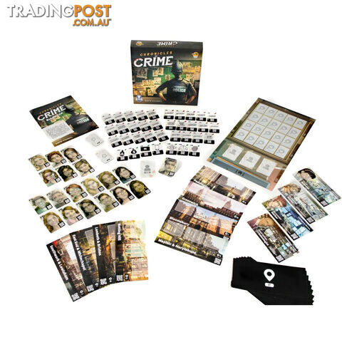 Chronicles Of Crime Board Game - Lucky Duck Games - Tabletop Board Game GTIN/EAN/UPC: 603813959628 - photo 3 of 3
