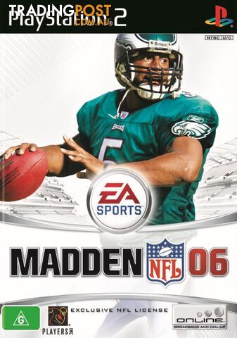 Madden NFL 06 [Pre-Owned] (PS2) - Retro PS2 Software GTIN/EAN/UPC: 5030941045209