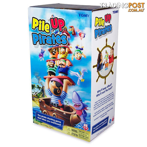 Pile Up Pirate Board Game - TOMY - Tabletop Board Game GTIN/EAN/UPC:...