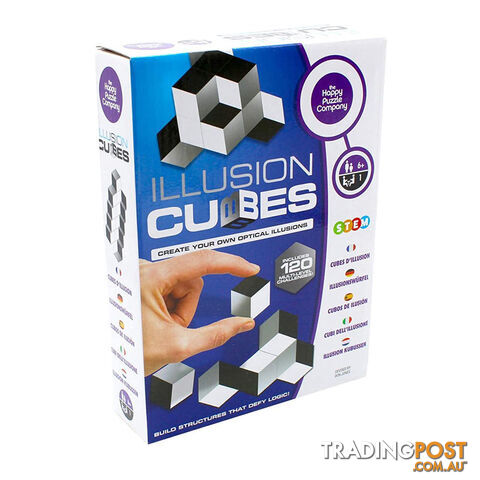 Illusion Cubes Puzzle Game - The Happy Puzzle Company - Tabletop Puzzle Game GTIN/EAN/UPC: 716053036407