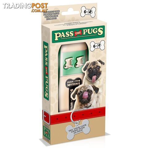 Pass the Pugs Board Game - Winning Moves - Tabletop Board Game GTIN/EAN/UPC: 5036905041928