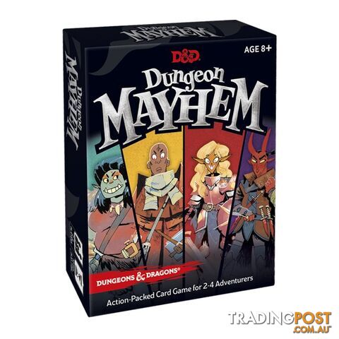 Dungeons & Dragons: Dungeon Mayhem Card Game - Wizards of the Coast - Tabletop Card Game GTIN/EAN/UPC: 630509785148