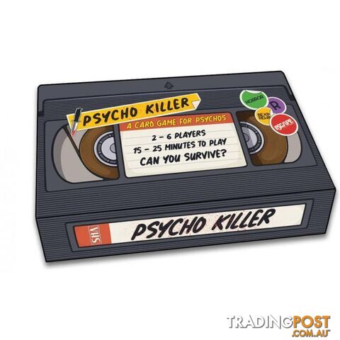 Psycho Killer A Card Game For Psychos - Escape Tabletop Games - Tabletop Card Game GTIN/EAN/UPC: 746935947255