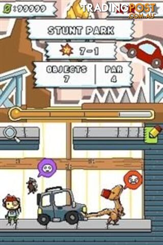Scribblenauts [Pre-Owned] (DS) - P/O DS Software GTIN/EAN/UPC: 9325336056455 - photo 3 of 5