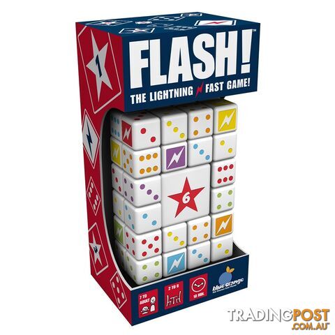 Flash! The Lightning Fast Dice Game - Blue Orange Games - Tabletop Board Game GTIN/EAN/UPC: 803979006000