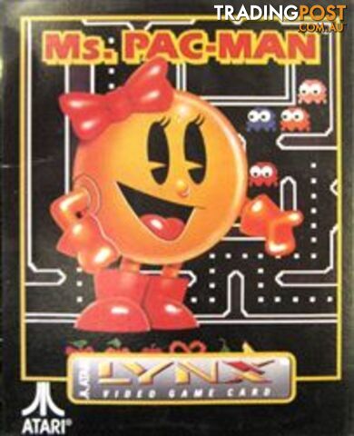 Ms Pac-Man (Atari Lynx) - Atari - Retro Lynx Software GTIN/EAN/UPC: 077000020451