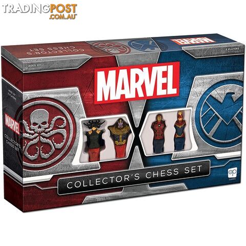 Marvel Collector's Chess Set - The Op Games | usaopoly - Tabletop Board Game GTIN/EAN/UPC: 700304152152