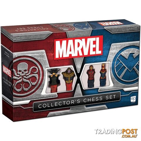 Marvel Collector's Chess Set - The Op Games | usaopoly - Tabletop Board Game GTIN/EAN/UPC: 700304152152