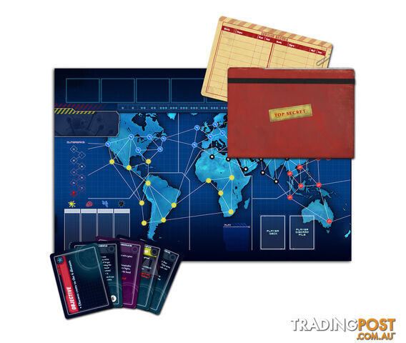 Pandemic Legacy: Season 1 Red Edition Board Game - Z-Man Games BGPLRE - Tabletop Board Game GTIN/EAN/UPC: 681706711713 - photo 2 of 9