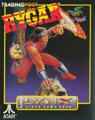 Rygar (Atari Lynx) - Atari - Retro Lynx Software GTIN/EAN/UPC: 077000020567