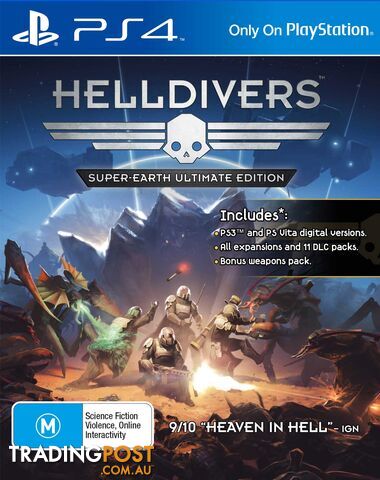 Helldivers [Pre-Owned] (PS4) - Sony Interactive Entertainment - P/O PS4 Software GTIN/EAN/UPC: 711719816546