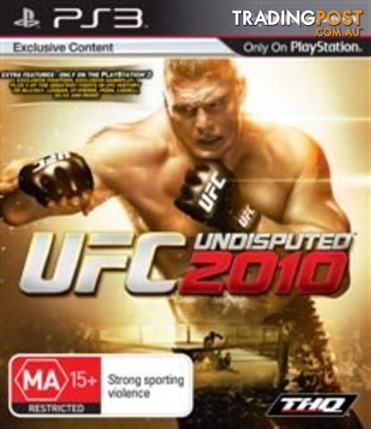 UFC Undisputed 2010 [Pre-Owned] (PS3) - THQ - Retro P/O PS3 Software...