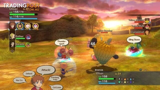Ni No Kuni: Wrath of the White Witch [Pre-Owned] (PS3) - Bandai Namco Entertainment - Retro P/O PS3 Software GTIN/EAN/UPC: 3391891965873 - photo 2 of 6