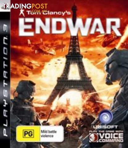 Tom Clancy's EndWar [Pre-Owned] (PS3) - Ubisoft - Retro P/O PS3 Software GTIN/EAN/UPC: 3307210412867
