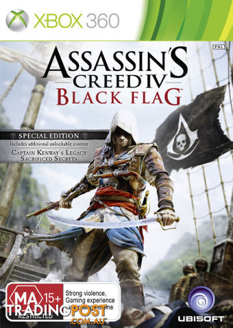 Assassin's Creed IV: Black Flag Special Edition [Pre-Owned] (Xbox 360) - Ubisoft - P/O Xbox 360 Software GTIN/EAN/UPC: 3307215706046