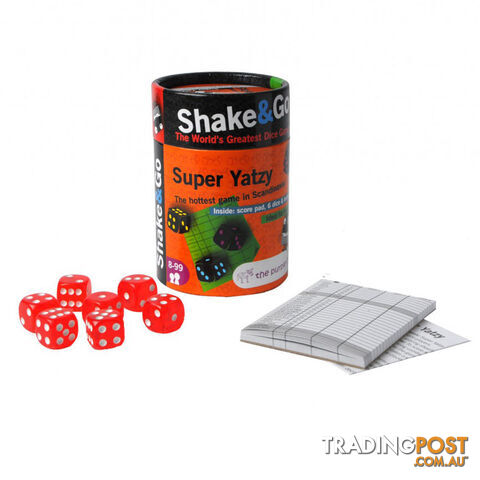 Shake & Go Super Yatzy Dice Game - The Purple Cow - Tabletop Board Game GTIN/EAN/UPC: 7290014368798