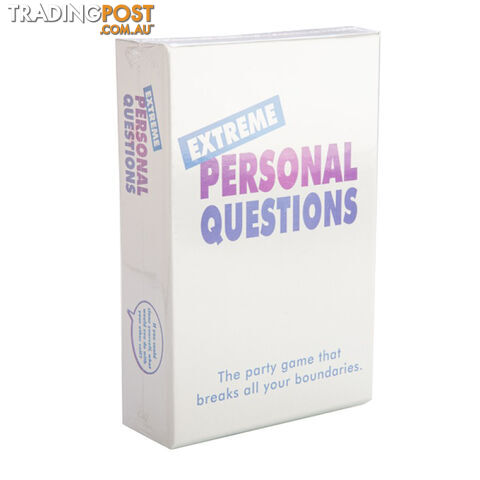 Extreme Personal Questions Card Game - Kheper Games - Tabletop Card Game GTIN/EAN/UPC: 9318051143296